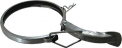Made in USA - 4" ID Galvanized Duct Clamp with PVC Seal - Exact Tooling