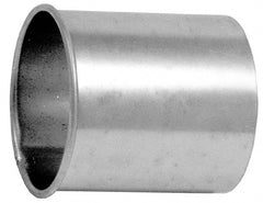 Made in USA - 10" ID Galvanized Duct Adapter - 4" Long, 22 Gage - Exact Tooling