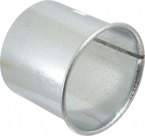 Made in USA - 5" ID Galvanized Duct Adapter - 4" Long, 22 Gage - Exact Tooling