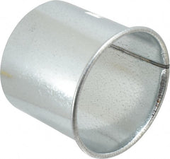 Made in USA - 5" ID Galvanized Duct Adapter - 4" Long, 22 Gage - Exact Tooling