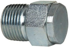 LDI Industries - 3/8 Thread, Steel, Zinc Plated, Filter Vent - 1-1/32" High, 3/4" Hex Flats Diam - Exact Tooling