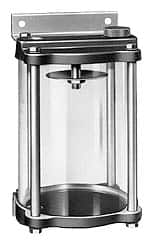 LDI Industries - 5-1/2" Diam, 1/4 x 1/2 Thread, Central Lubrication System Grease Reservoir - Exact Tooling