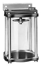 LDI Industries - 5-1/2" Diam, 1/4 x 1/2 Thread, Central Lubrication System Grease Reservoir - Exact Tooling