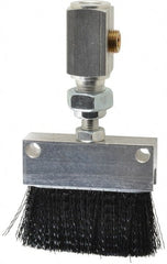 LDI Industries - 2-1/4" Long Brush, 2-1/4" Width/Diam, PTF Thread Oil Reservoir Lubrication Brushes - 1-5/32" Bristle Length, 250°F, 3" Length Under Mounting Thread, Straight Shank - Exact Tooling