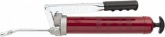 Alemite - 10,000 Max psi, Rigid Lever Grease Gun - 16 oz Capacity, 1/8 Thread Outlet, 21 Strokes per oz, 3-Way, Cartridge, Refill & Suction Fill, Includes Coupler & Loader Fitting - Exact Tooling