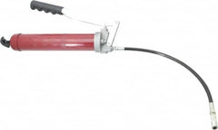 Alemite - 10,000 Max psi, Flexible Lever Grease Gun - 16 oz Capacity, 1/8 Thread Outlet, 21 Strokes per oz, 3-Way, Cartridge, Refill & Suction Fill, Includes Coupler & Loader Fitting - Exact Tooling