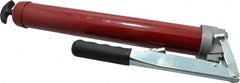 Alemite - 10,000 Max psi, Rigid Lever Grease Gun - 24 oz Capacity, 1/8 Thread Outlet, 21 Strokes per oz, 3-Way, Cartridge, Refill & Suction Fill, Includes Coupler & Loader Fitting - Exact Tooling