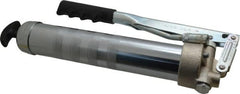 Alemite - 10,000 Max psi, Rigid Lever Grease Gun - 16 oz Capacity, 1/8 Thread Outlet, 16 (High Volume Mode) & 25 (High Pressure Mode) Strokes per oz, 3-Way, Cartridge, Refill & Suction Fill, Includes Coupler - Exact Tooling