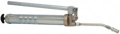 Alemite - 10,000 Max psi, Rigid Lever Grease Gun - 24 oz Capacity, 1/4 Thread Outlet, 20 Strokes per oz, 3-Way, Cartridge, Refill & Suction Fill, Includes Coupler & Loader Fitting - Exact Tooling