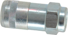 Alemite - 1/8 Thread, Grease Gun Coupler - NPTF (F) Thread - Exact Tooling