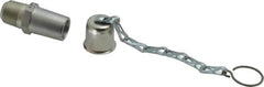 Alemite - 3/8 Thread, Grease Gun Coupler - NPTF (M) Thread - Exact Tooling