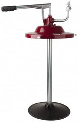 Alemite - Grease Lubrication Steel, Aluminum & Stainless Steel Lever Hand Pump - For 35 Lb Container - Exact Tooling