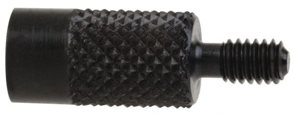 Starrett - No.4-48 and M2.5 x 0.45 Inch Thread, 3/8 Inch Length, Drop Indicator AGD Contact Adapter - For Use with AGD Indicators - Exact Tooling