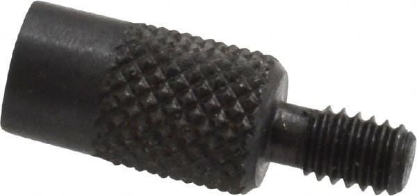 Starrett - No.4-48 and M2.5 x 0.45 Inch Thread, 9.5mm Length, Drop Indicator AGD Contact Adapter - For Use with AGD Indicators - Exact Tooling