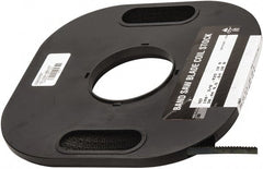 M.K. MORSE - 3/8" x 100' x 0.025" Carbon Steel Band Saw Blade Coil Stock - 10 TPI, Toothed Edge, Raker Set, Flexible Back, Constant Pitch, - Exact Tooling