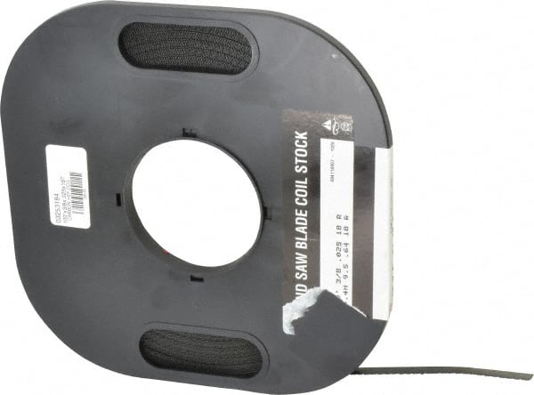 M.K. MORSE - 3/8" x 100' x 0.025" Carbon Steel Band Saw Blade Coil Stock - 18 TPI, Toothed Edge, Raker Set, Flexible Back, Constant Pitch, - Exact Tooling