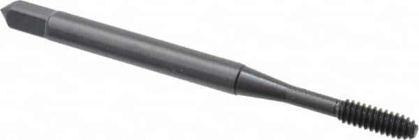 OSG - #4-40 UNC H3 Thread Limit Modified Bottoming Thread Forming Tap - Cobalt, Oxide Finish, 1-7/8" OAL, 9/16" Thread Length, Right Hand Thread, Series HY-PRO NRT - Exact Tooling