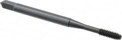 OSG - #4-40 UNC H3 Thread Limit Modified Bottoming Thread Forming Tap - Cobalt, Oxide Finish, 1-7/8" OAL, 9/16" Thread Length, Right Hand Thread, Series HY-PRO NRT - Exact Tooling