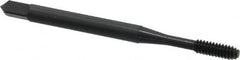 OSG - #4-40 UNC H5 Thread Limit Modified Bottoming Thread Forming Tap - Cobalt, Oxide Finish, 1-7/8" OAL, 9/16" Thread Length, Right Hand Thread, Series HY-PRO NRT - Exact Tooling