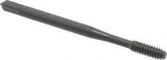 OSG - #6-32 UNC H10 Thread Limit Modified Bottoming Thread Forming Tap - Cobalt, Oxide Finish, 2" OAL, 11/16" Thread Length, Right Hand Thread, Series HY-PRO NRT - Exact Tooling