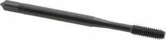 OSG - #6-40 UNF H3 Thread Limit Modified Bottoming Thread Forming Tap - Cobalt, Oxide Finish, 2" OAL, 11/16" Thread Length, Right Hand Thread, Series HY-PRO NRT - Exact Tooling