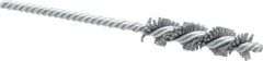 Osborn - 1/2" Diam Helical Nylon Tube Brush - 2" Brush Length, 5" OAL, 0.187" Diam Shank - Exact Tooling