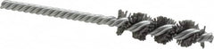 Osborn - 5/8" Diam Helical Nylon Tube Brush - 2" Brush Length, 5" OAL, 0.208" Diam Shank - Exact Tooling
