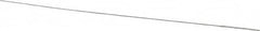 Osborn - 0.03" Diam Helical Nylon Tube Brush - 1/2" Brush Length, 4" OAL, 0.014" Diam Shank - Exact Tooling