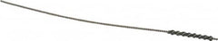 Osborn - 0.09" Diam Helical Nylon Tube Brush - 3/4" Brush Length, 4" OAL, 0.04" Diam Shank - Exact Tooling