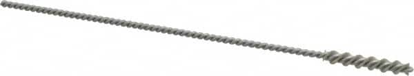 Osborn - 0.165" Diam Helical Nylon Tube Brush - 1" Brush Length, 5" OAL, 0.093" Diam Shank - Exact Tooling