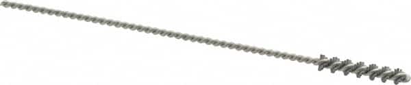 Osborn - 0.19" Diam Helical Nylon Tube Brush - 1" Brush Length, 5" OAL, 0.093" Diam Shank - Exact Tooling