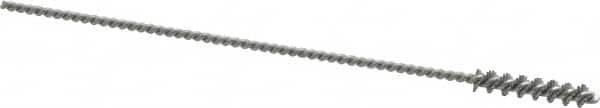 Osborn - 0.19" Diam Helical Nylon Tube Brush - 1" Brush Length, 5" OAL, 0.093" Diam Shank - Exact Tooling