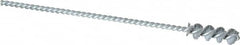 Osborn - 0.325" Diam Helical Nylon Tube Brush - 1" Brush Length, 5" OAL, 0.119" Diam Shank - Exact Tooling