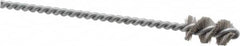 Osborn - 0.515" Diam Helical Nylon Tube Brush - 1" Brush Length, 5" OAL, 0.169" Diam Shank - Exact Tooling