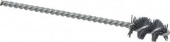 Osborn - 0.64" Diam Helical Nylon Tube Brush - 1" Brush Length, 5" OAL, 0.169" Diam Shank - Exact Tooling
