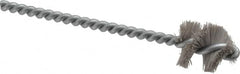 Osborn - 0.89" Diam Helical Nylon Tube Brush - 1" Brush Length, 5" OAL, 0.228" Diam Shank - Exact Tooling