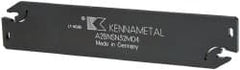 Kennametal - 1.2598" Blade Height, 0.1339" Blade Width, 5.9055" OAL, Neutral Cut, Double End Indexable Cut-Off Blade - 50mm Max Depth of Cut, A2BNSN Blade, A2 Cut-Off Series - Exact Tooling
