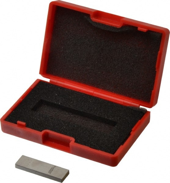 SPI - 0.115" Rectangular Steel Gage Block - Accuracy Grade 0, Includes NIST Traceability Certification - Exact Tooling