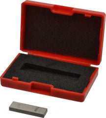 SPI - 0.138" Rectangular Steel Gage Block - Accuracy Grade 0, Includes NIST Traceability Certification - Exact Tooling