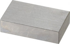 SPI - 0.8" Rectangular Steel Gage Block - Accuracy Grade 0, Includes NIST Traceability Certification - Exact Tooling