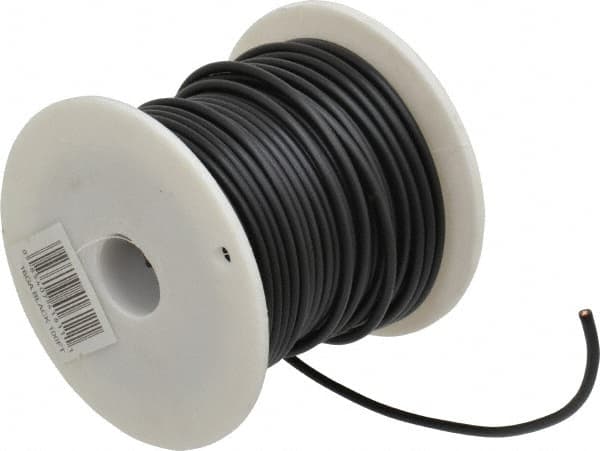 Southwire - 16 Gauge Automotive Primary Wire - 100' Long, Black - Exact Tooling