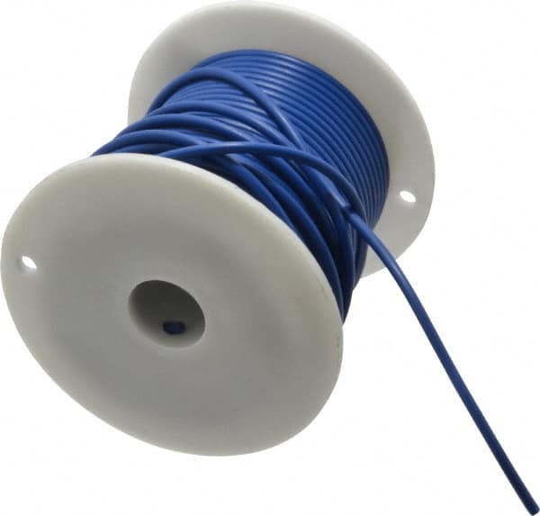 Southwire - 16 Gauge Automotive Primary Wire - 100' Long, Blue - Exact Tooling