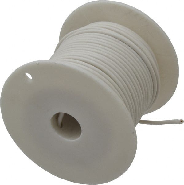 Southwire - 16 Gauge Automotive Primary Wire - 100' Long, White - Exact Tooling