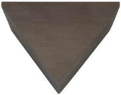 Kennametal - Triangle, CBT Chipbreaker for Indexables - 0.09" Thick, 0.22" Effective Width - Exact Tooling