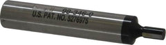 SPI - 0.2" Head Diam, 1/2" Shank, Single End, Mechanical Edge Finder - Cylindrical Contact - Exact Tooling