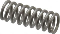 Value Collection - 0.18" OD, 0.026" Wire, 1/2" Free Length, Compression Spring - 19.2 Lb Spring Rating, Stainless Steel - Exact Tooling