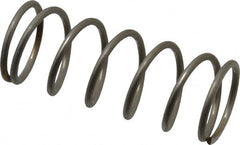Value Collection - 0.6" OD, 0.054" Wire, 1-1/2" Free Length, Compression Spring - 11.14 Lb Spring Rating, Stainless Steel - Exact Tooling