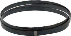 Starrett - 10 TPI, 5' 4-1/2" Long x 1/2" Wide x 0.025" Thick, Welded Band Saw Blade - Carbon Steel, Toothed Edge, Raker Tooth Set, Flexible Back, Contour Cutting - Exact Tooling