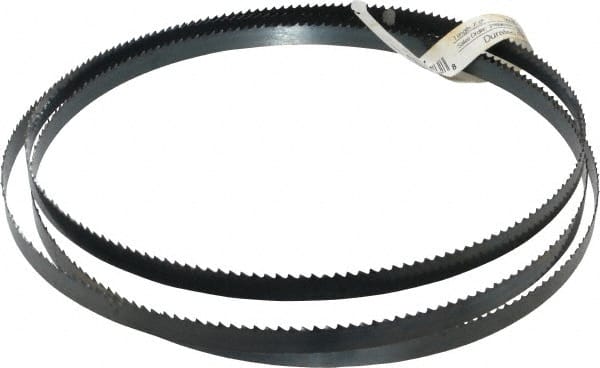 Starrett - 6 TPI, 7' 5" Long x 1/2" Wide x 0.025" Thick, Welded Band Saw Blade - Carbon Steel, Toothed Edge, Raker Tooth Set, Flexible Back, Contour Cutting - Exact Tooling