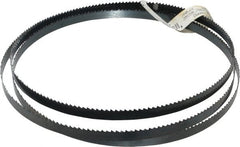 Starrett - 6 TPI, 7' 5" Long x 1/2" Wide x 0.025" Thick, Welded Band Saw Blade - Carbon Steel, Toothed Edge, Raker Tooth Set, Flexible Back, Contour Cutting - Exact Tooling